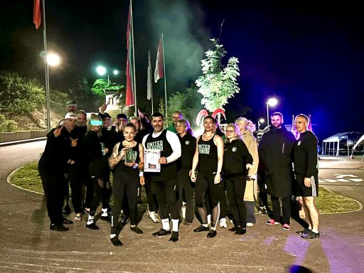 Siegerehrung Nachtrennen